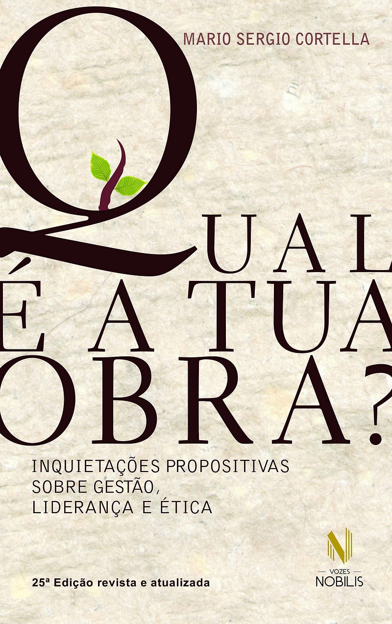 Capa do livro Qual é a tua obra?