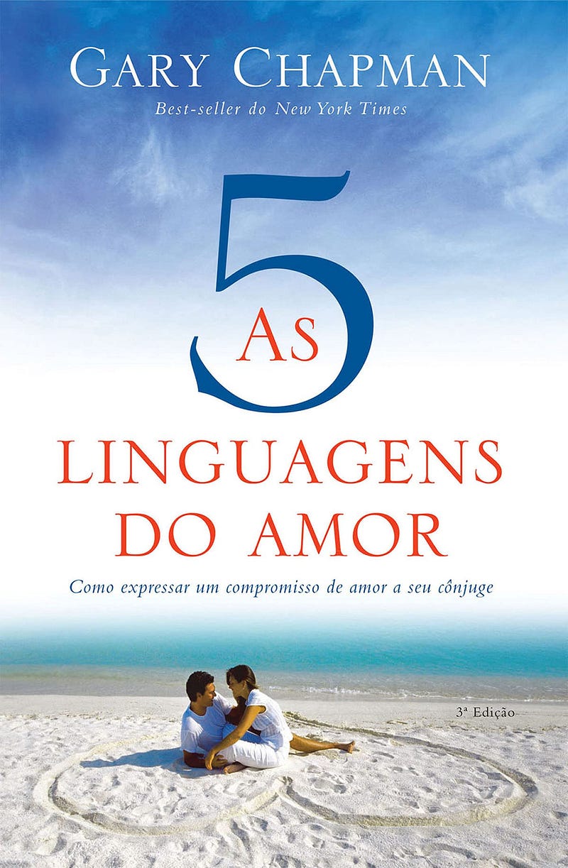 Capa do livro Cinco linguagens do amor